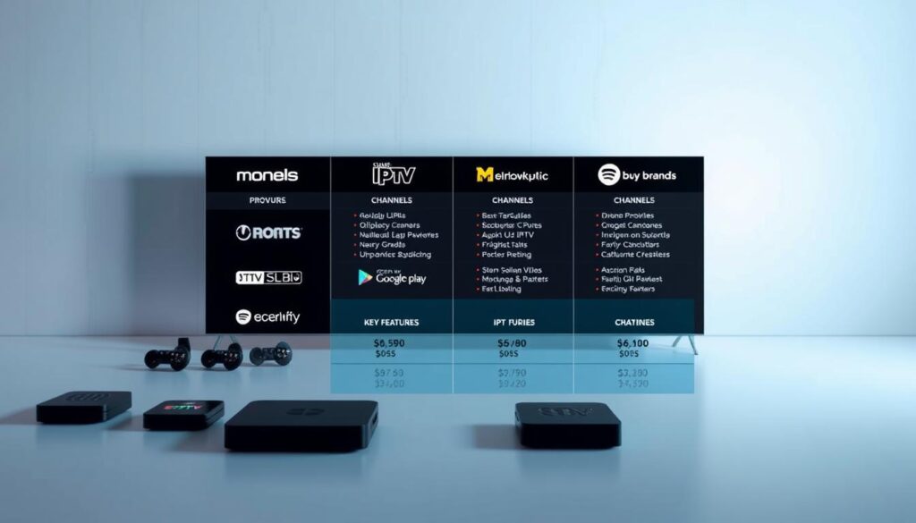 Top IPTV Providers Comparison