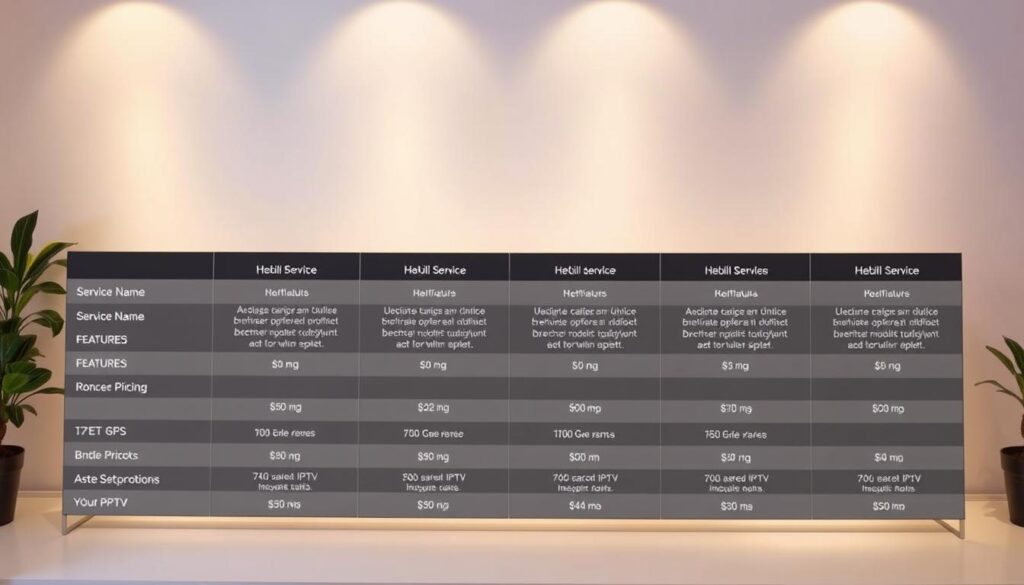 Android IPTV Providers Comparison