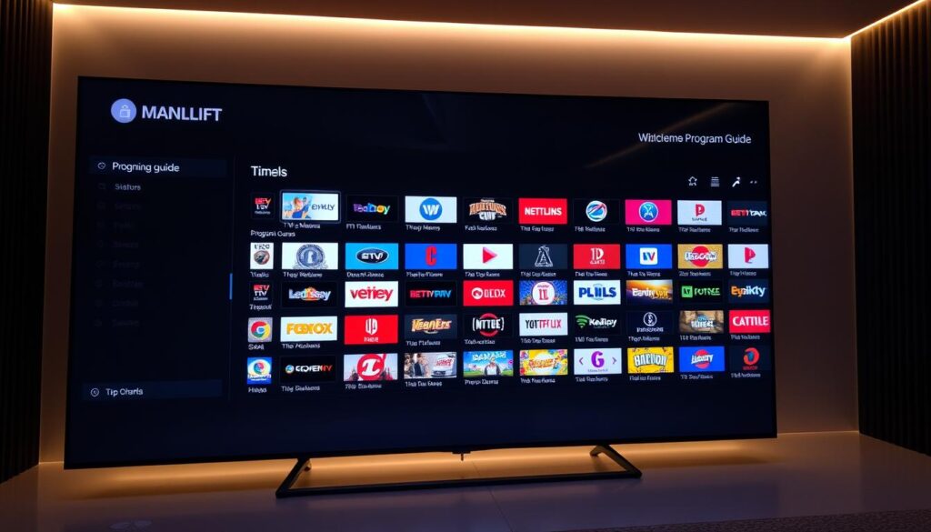 Electronic Program Guide for IPTV Channels