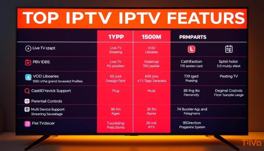 IPTV App Features Comparison