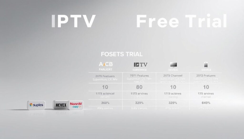 IPTV Free Trial Comparison
