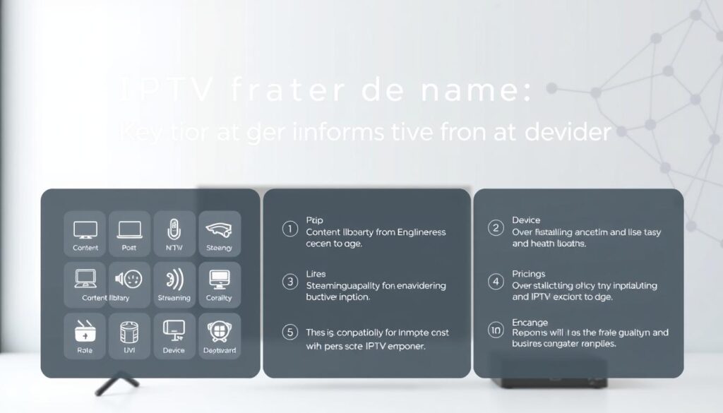 IPTV Provider Selection Guide