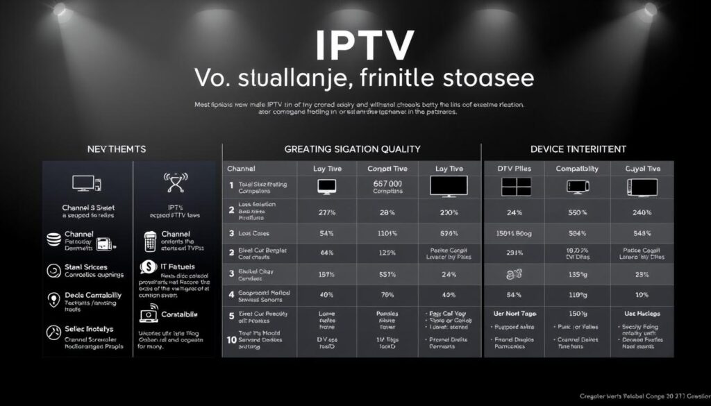 IPTV Service Features Comparison