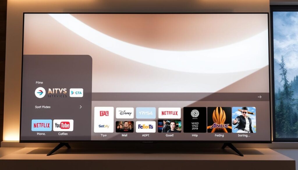 IPTV Smart TV Interface