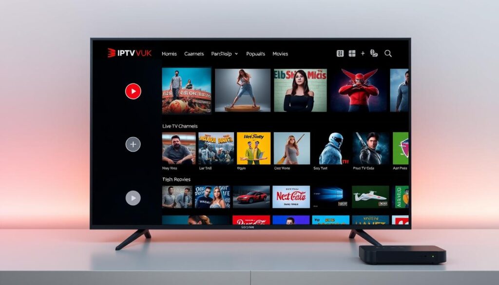 IPTVVUK Streaming Interface