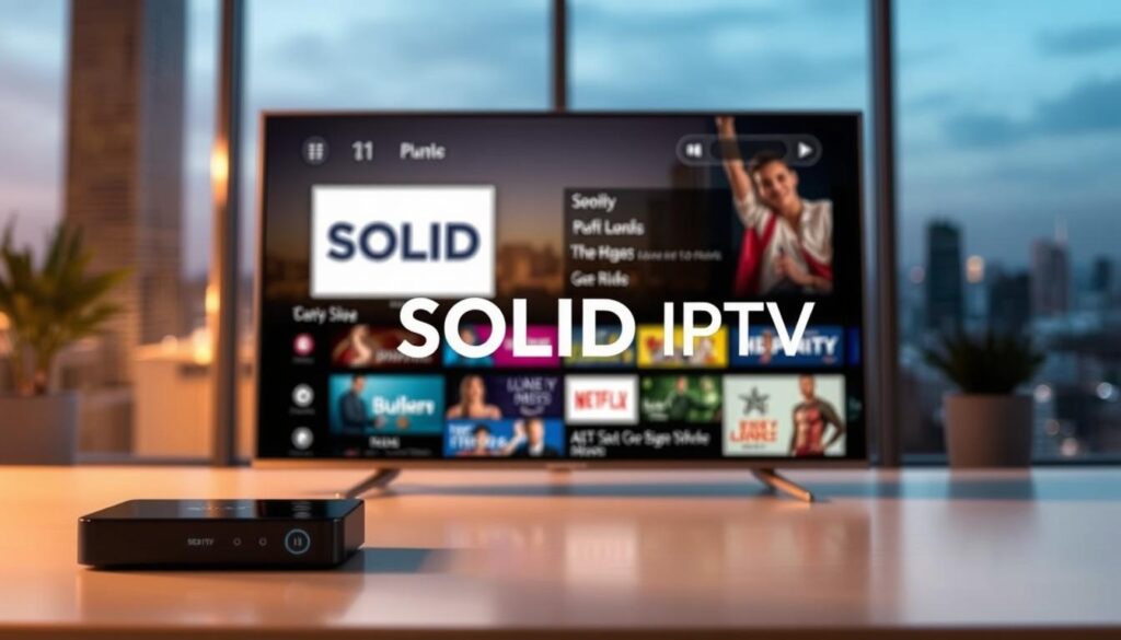 SOLID IPTV Streaming Platform