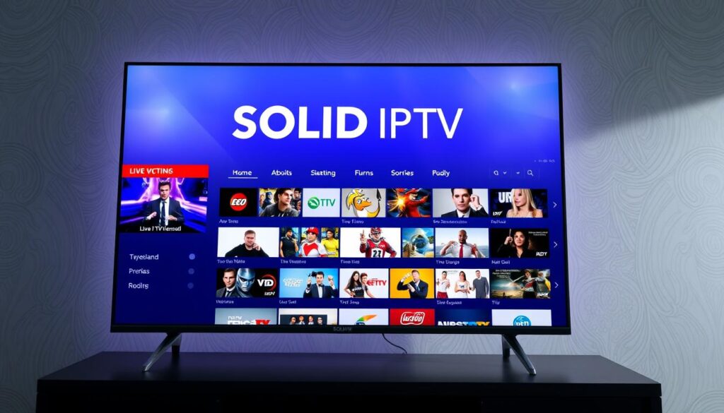 SOLID IPTV Streaming Service