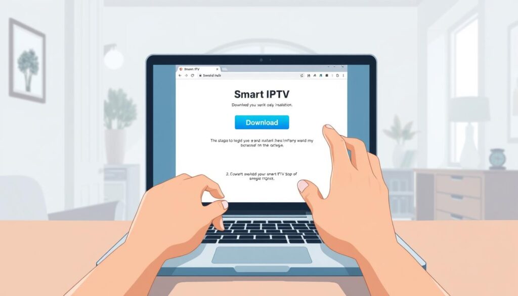 Smart IPTV Download Process