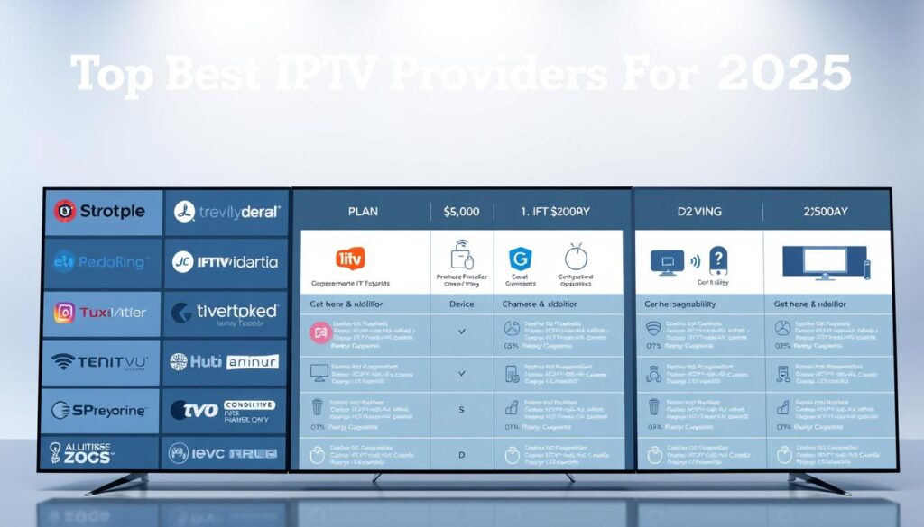 Top IPTV Providers Comparison