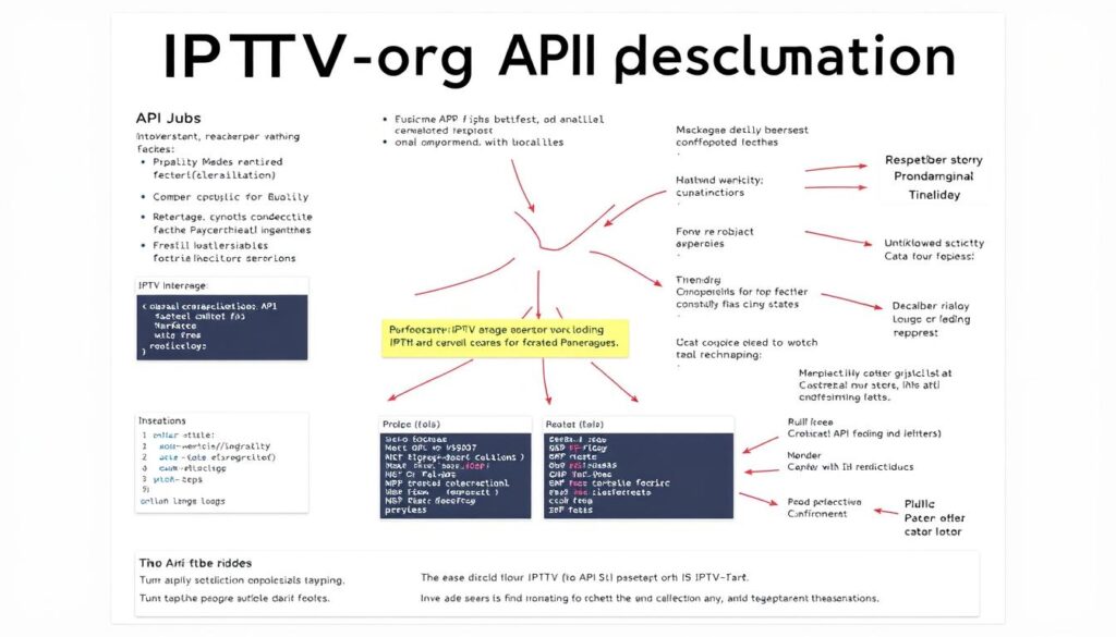 Generate an image representing the iptv-org API documentation Generate an image representing the iptv-org API documentation