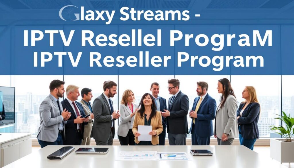 Galaxy Streams IPTV Reseller Program Image Galaxy Streams IPTV Reseller Program Image