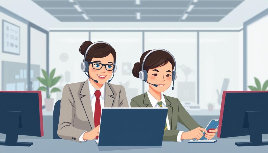 Galaxy Streams IPTV customer support illustration Galaxy Streams IPTV customer support illustration