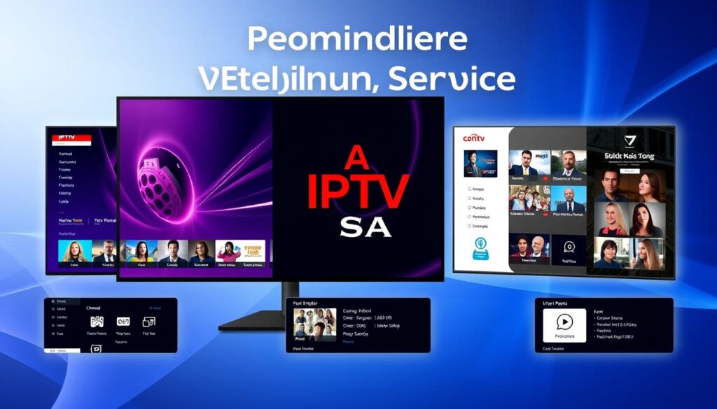 Generate an image for IPTV USA Premium Service interface Generate an image for IPTV USA Premium Service interface