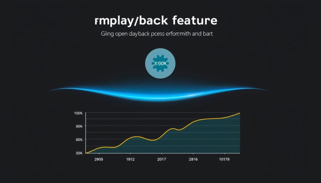 Generate an image illustrating King IPTV's smooth playback feature, possibly with a graph showing its performance metrics. Generate an image illustrating King IPTV's smooth playback feature, possibly with a graph showing its performance metrics.