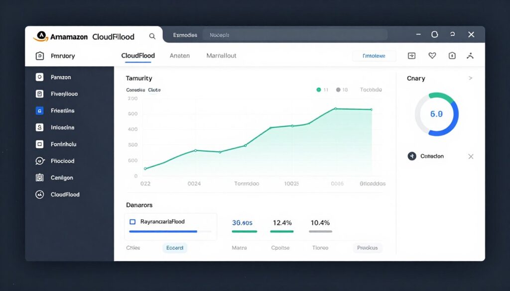 Generate an image of Amazon CloudFront's dashboard Generate an image of Amazon CloudFront's dashboard
