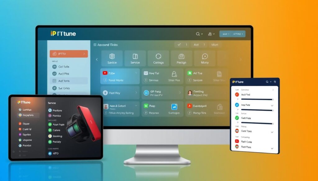 Generate an image of the IPTVtune IPTV reseller panel interface Generate an image of the IPTVtune IPTV reseller panel interface