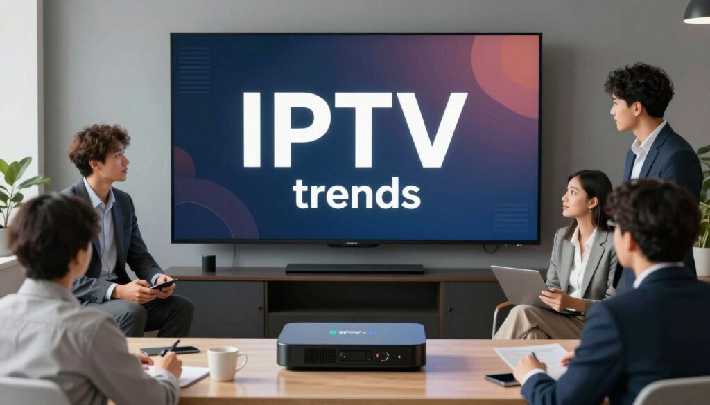 Generate an image representing IPTV Trends service Generate an image representing IPTV Trends service