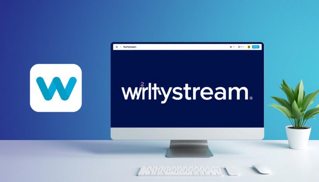 Generate an image representing Worthystream's interface or logo. Generate an image representing Worthystream's interface or logo.