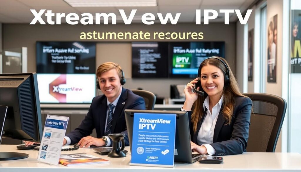 Image of XtreamView IPTV's customer support resources Image of XtreamView IPTV's customer support resources