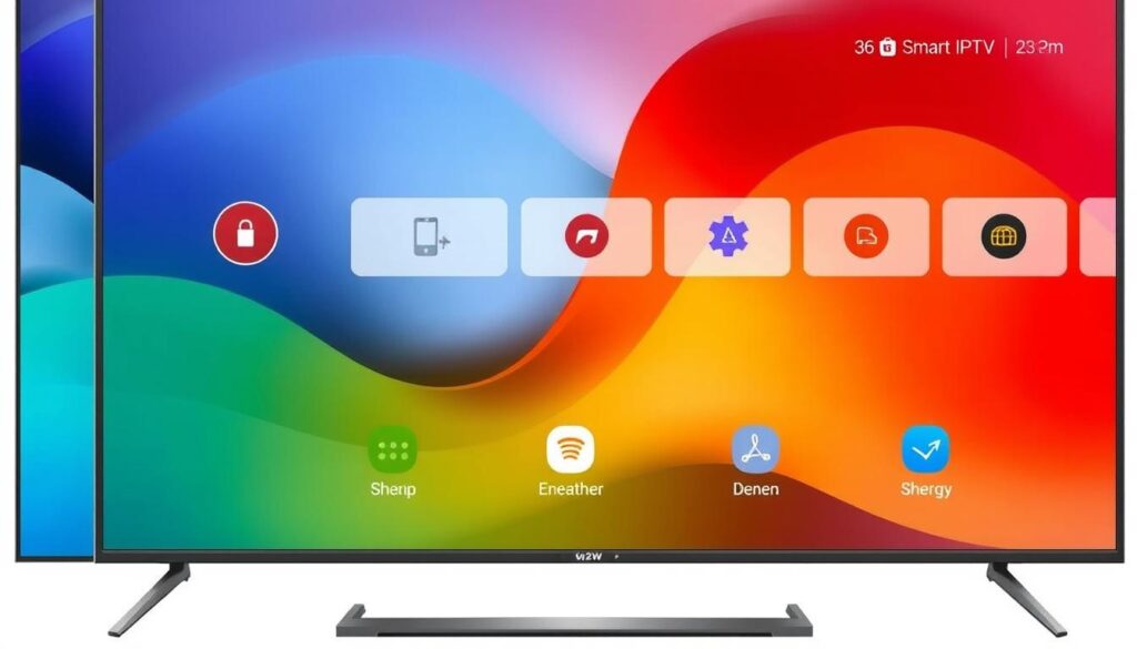 Generate an image of GSE Smart IPTV interface. Generate an image of GSE Smart IPTV interface.