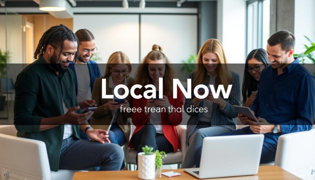 Generate an image representing Local Now's free streaming Generate an image representing Local Now's free streaming