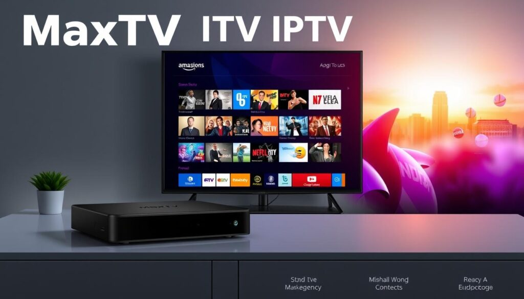 Generate an image representing MaxTV IPTV service Generate an image representing MaxTV IPTV service
