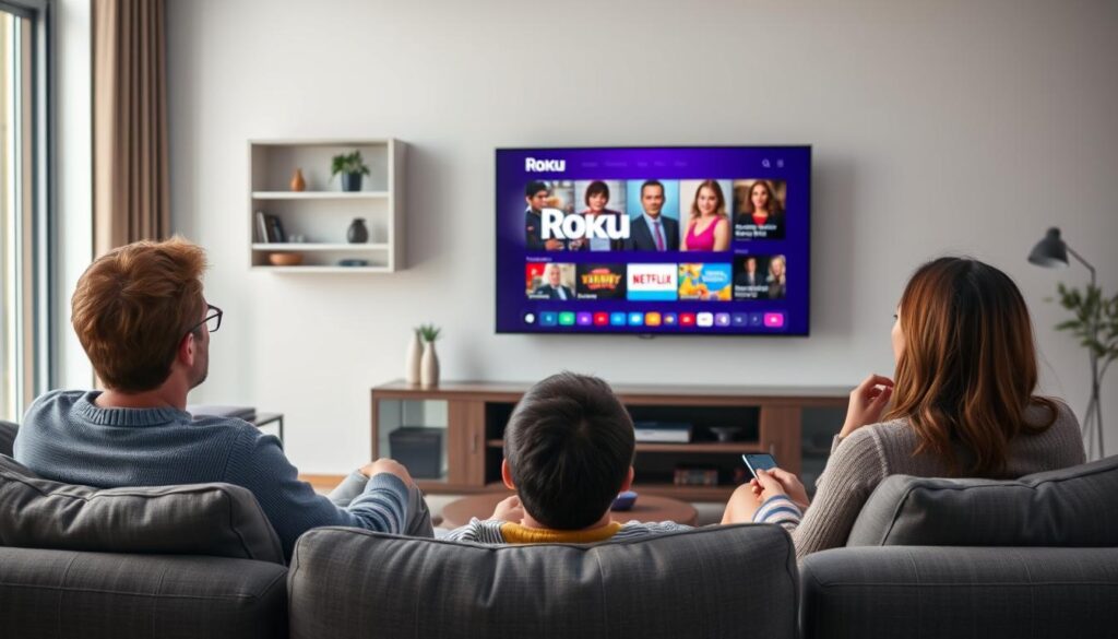 Generate an image representing The Roku Channel's free streaming Generate an image representing The Roku Channel's free streaming