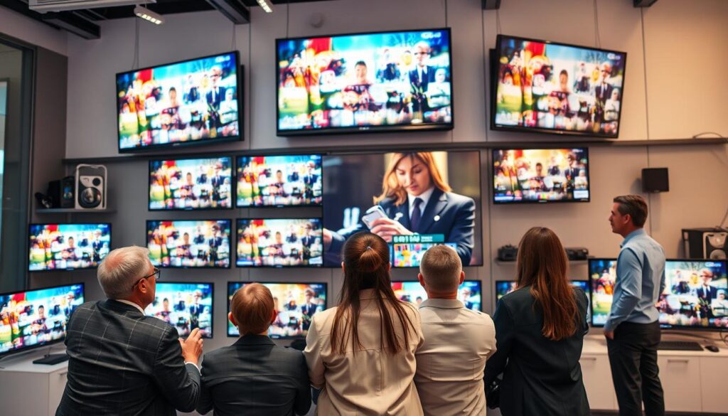 Generate an image representing premium IPTV service providers. Generate an image representing premium IPTV service providers.