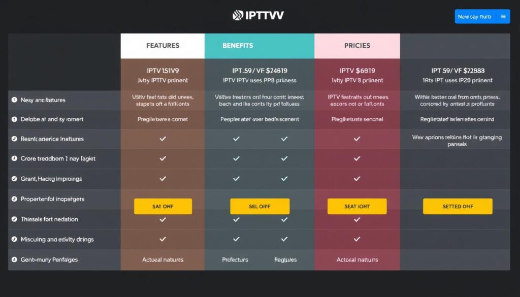 Image of Strong IPTV pricing plans comparison chart Image of Strong IPTV pricing plans comparison chart
