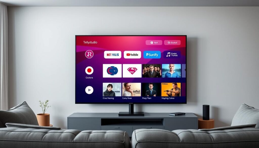 Image of Tellystudio IPTV service interface Image of Tellystudio IPTV service interface