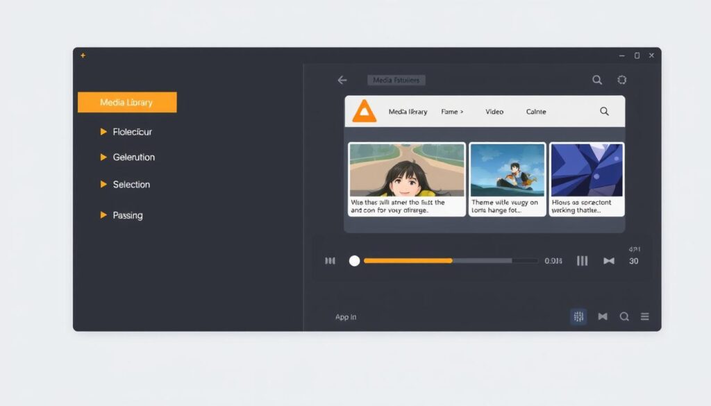 Image of VLC Media Player's interface Image of VLC Media Player's interface