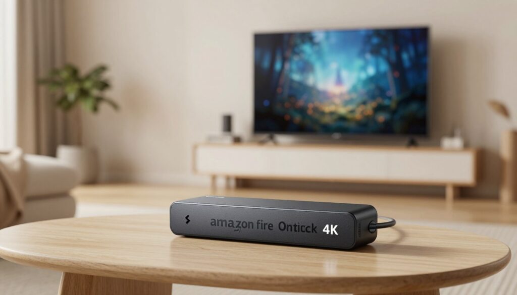Generate an image of Amazon Fire Stick 4K Generate an image of Amazon Fire Stick 4K