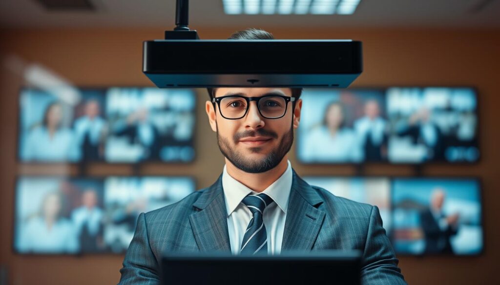 Generate an image of a person using mytv iptv on their device. Generate an image of a person using mytv iptv on their device.