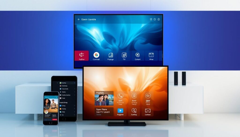 Generate an image representing EPG integration for IPTV services Generate an image representing EPG integration for IPTV services