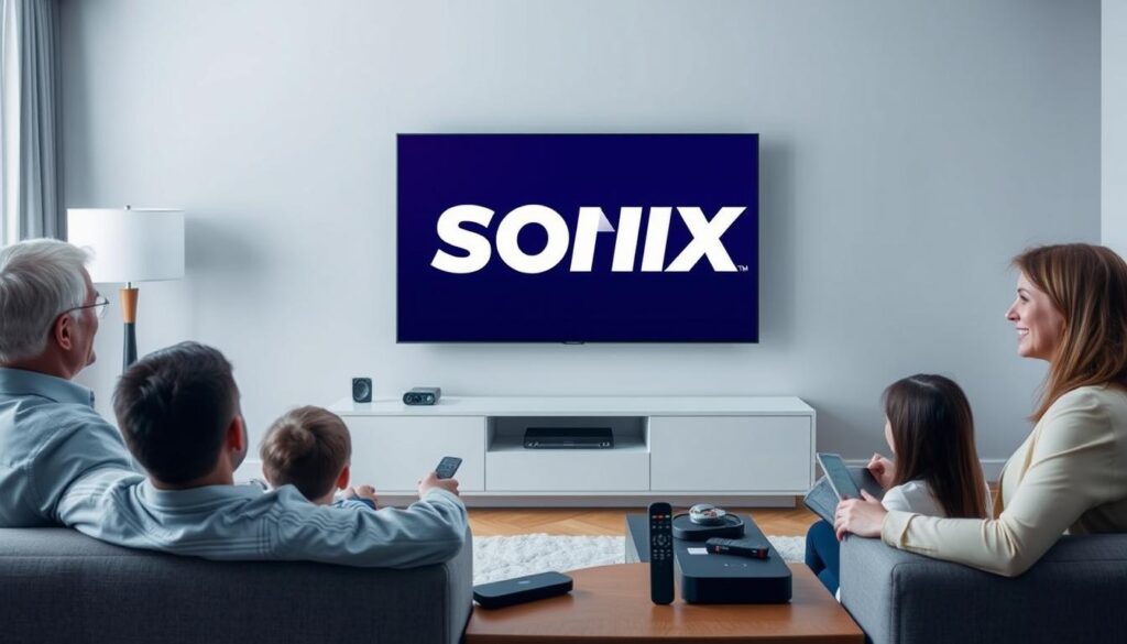 Generate an image representing Sonix IPTV service Generate an image representing Sonix IPTV service