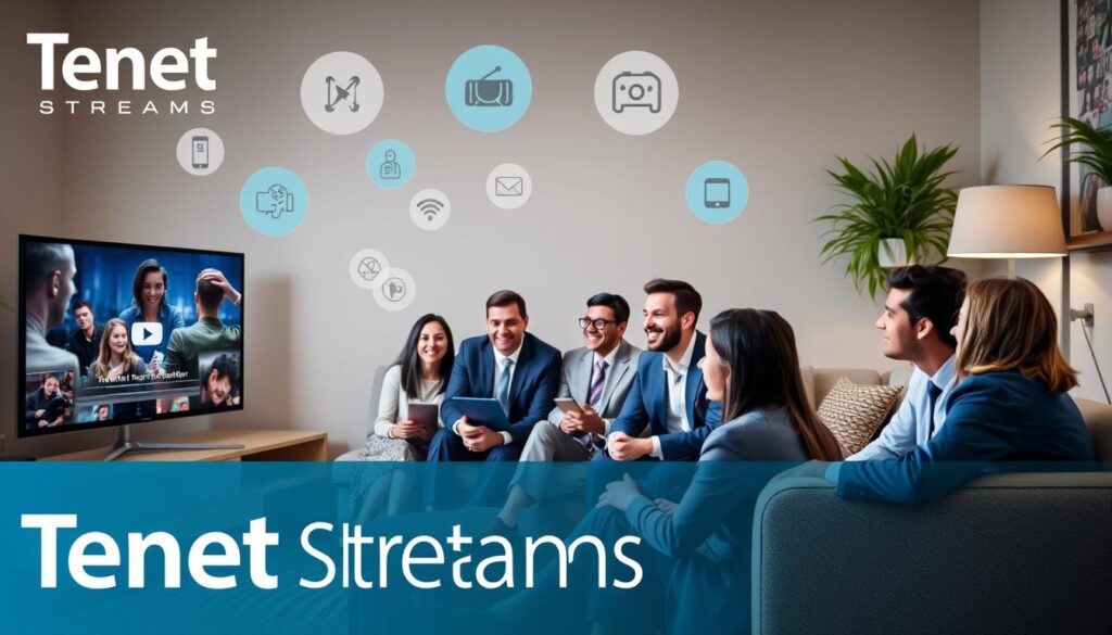 Generate an image representing Tenet Streams IPTV service Generate an image representing Tenet Streams IPTV service