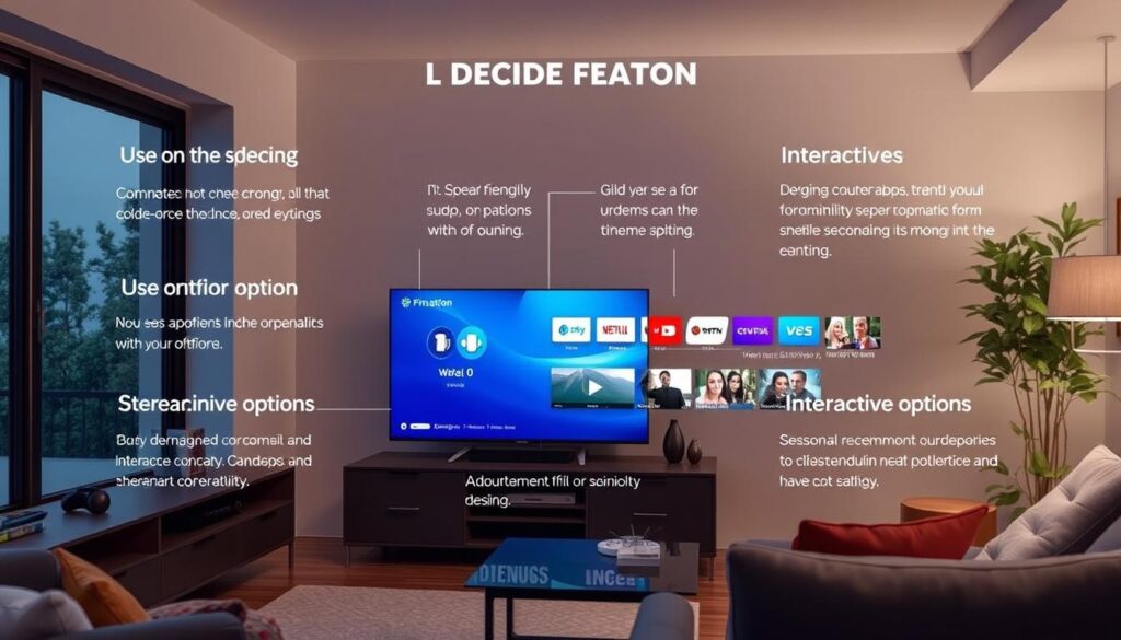 Generate an image representing TiVistation's IPTV features Generate an image representing TiVistation's IPTV features