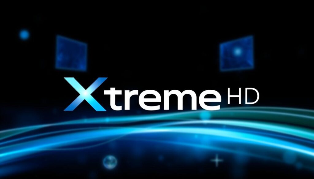 Generate an image representing Xtreme HD IPTV's interface or logo. Generate an image representing Xtreme HD IPTV's interface or logo.