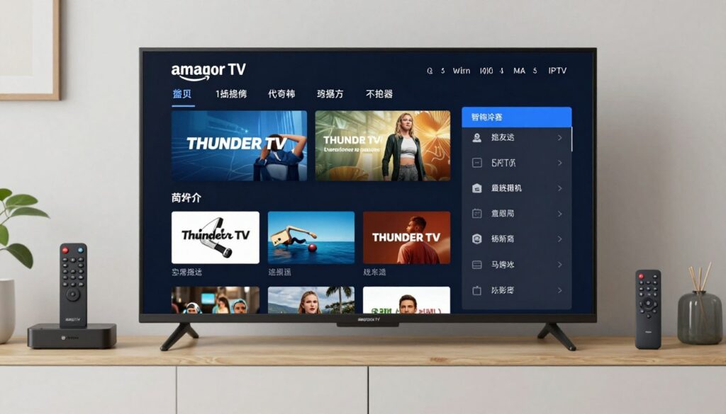 Image of Thunder TV IPTV setup on Amazon Fire Stick Image of Thunder TV IPTV setup on Amazon Fire Stick